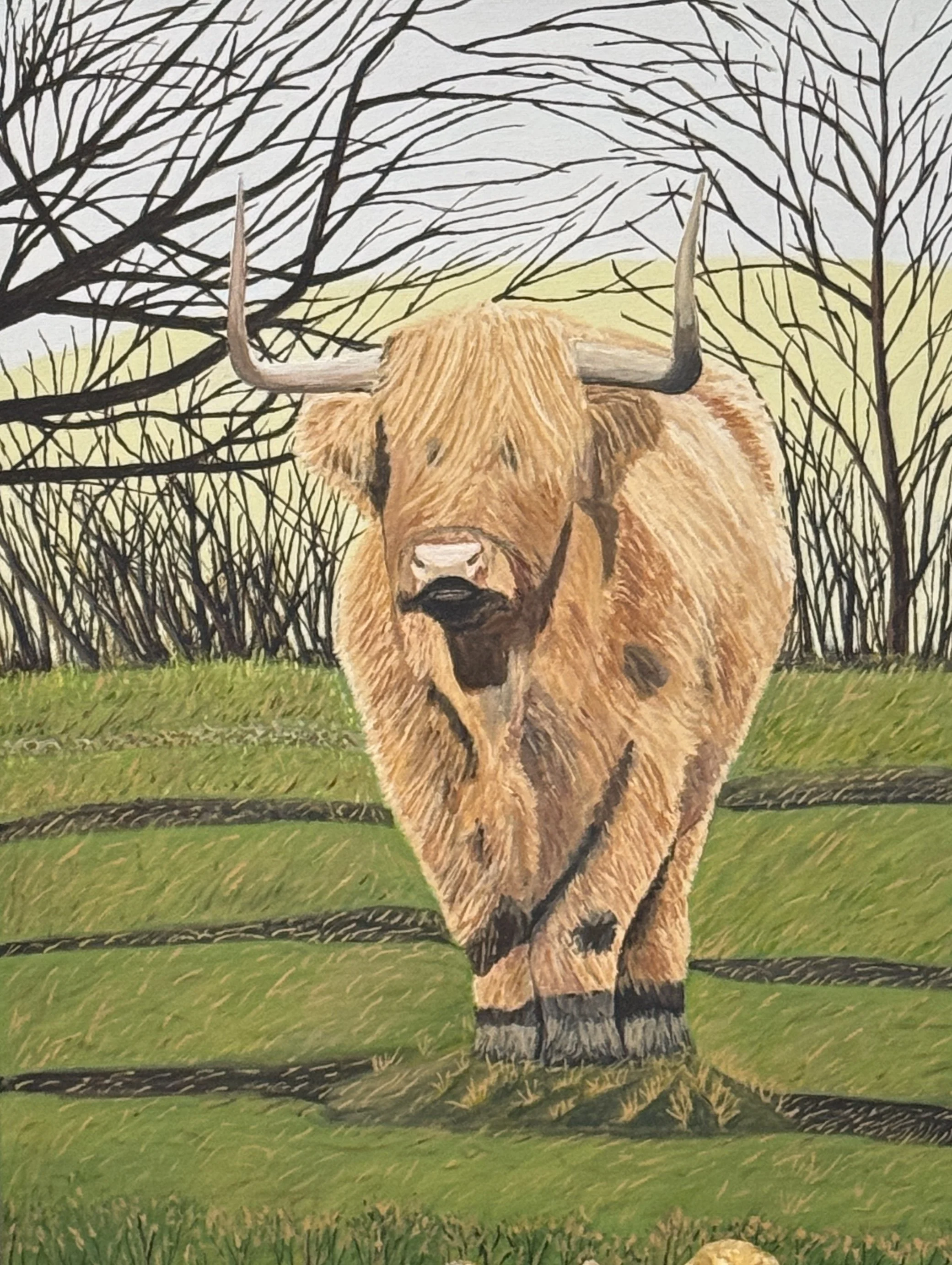 Harriet - acrylic on canvas 