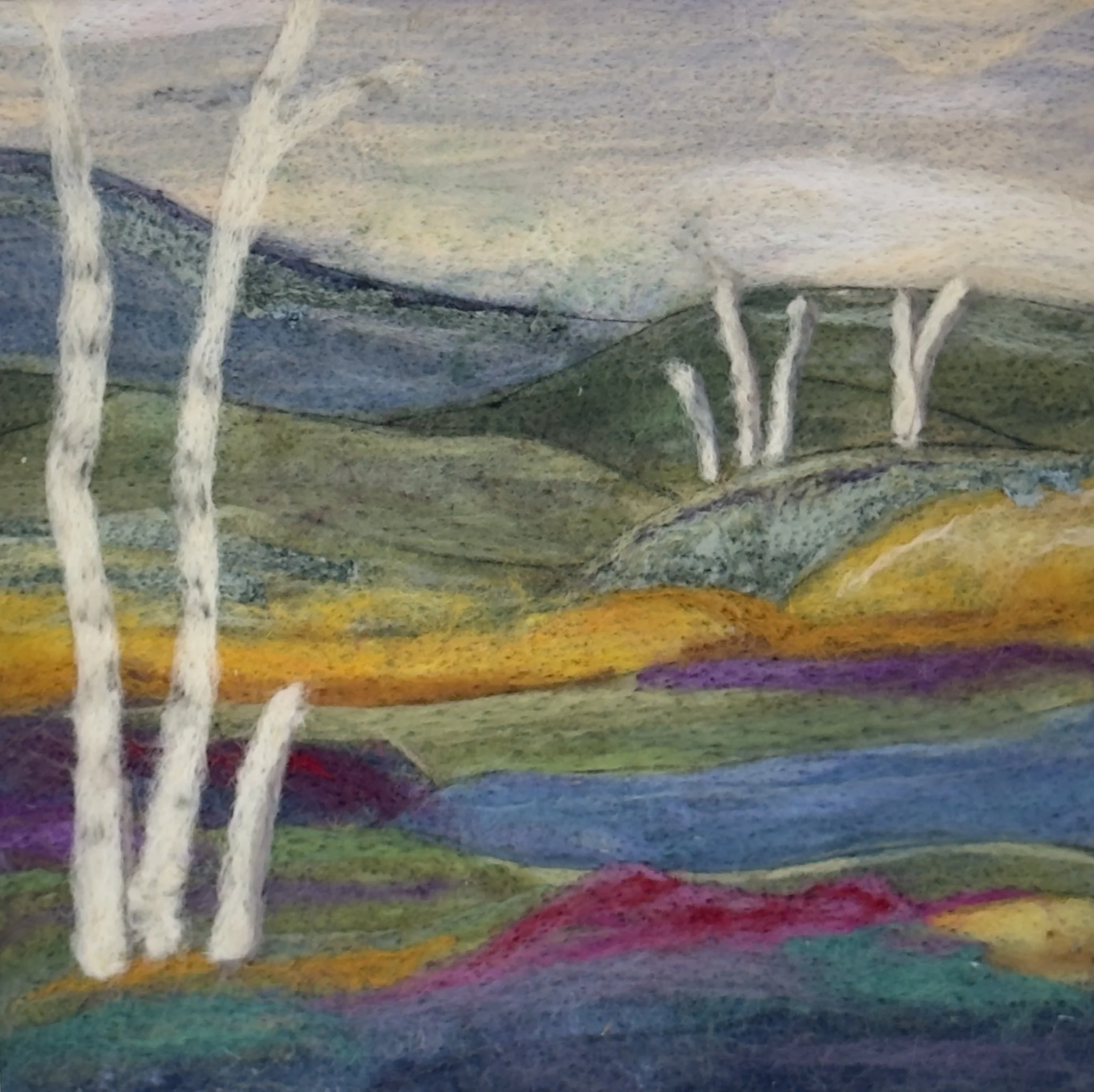 Tranquility - needle felted  
