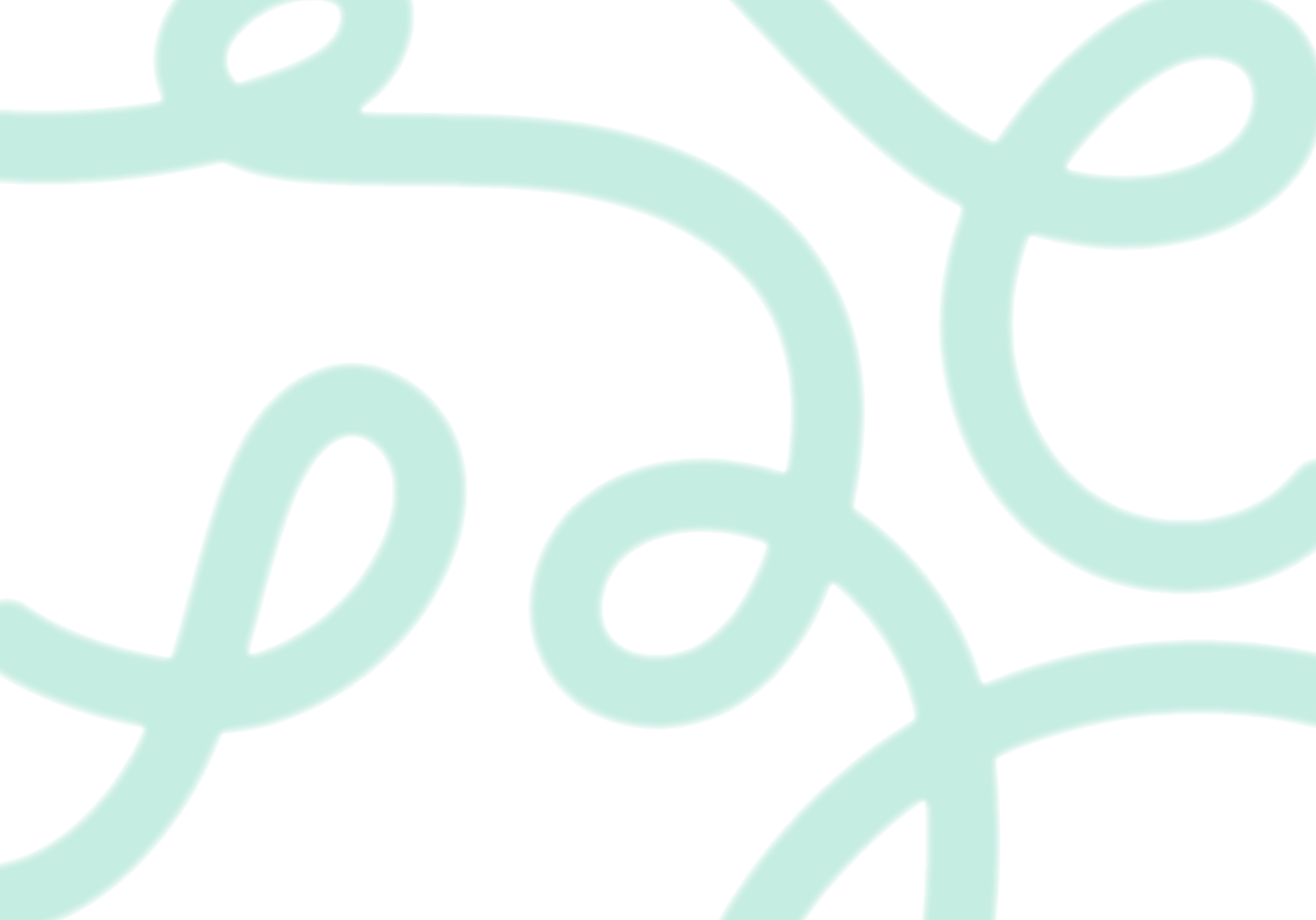 Abstract background with swirling light green and blue shapes.