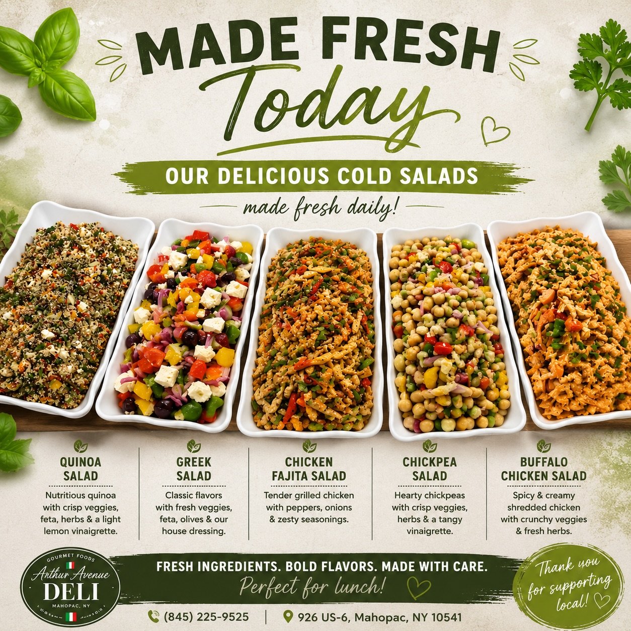 Hope everyone had a great Fourth of July weekend! We are back in business! 🤌🏻

📍Arthur Avenue Deli 
926 US 6 
Mahopac, NY 10541 

Www.arthuravemahopac.com
**NOW ON DOORDASH 🚘 

(845) 225-9525 📱

#arthuravedeli #arthurave #bestdeli #mahopacny #ma