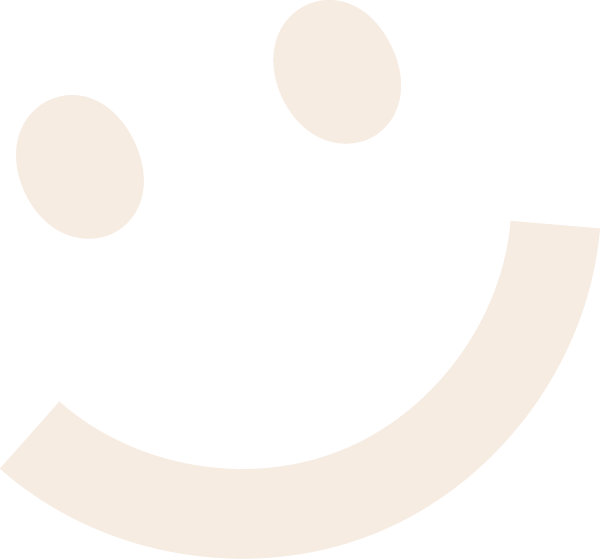 Smiley in weiss