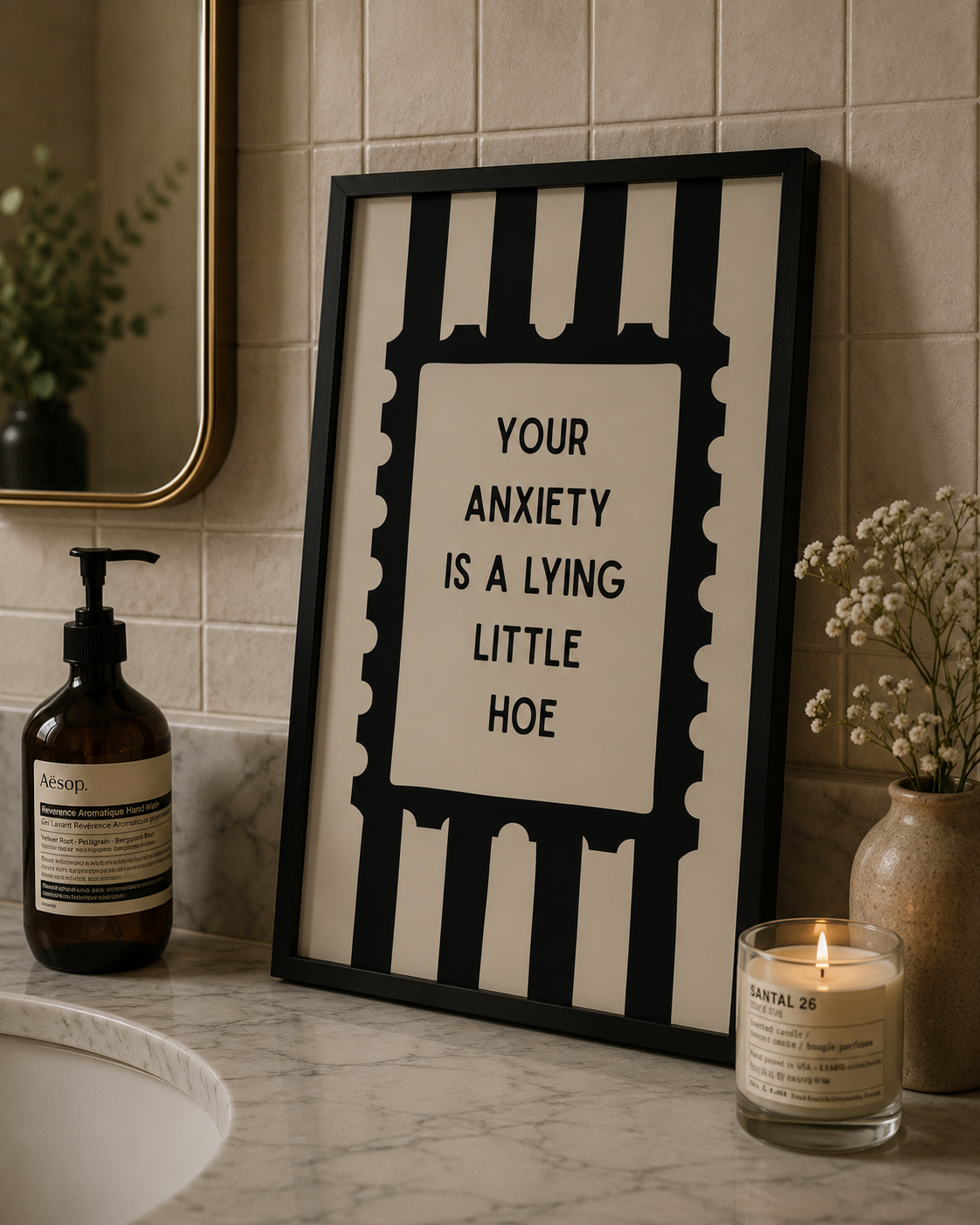 Your Anxiety Is a Lying Little Hoe