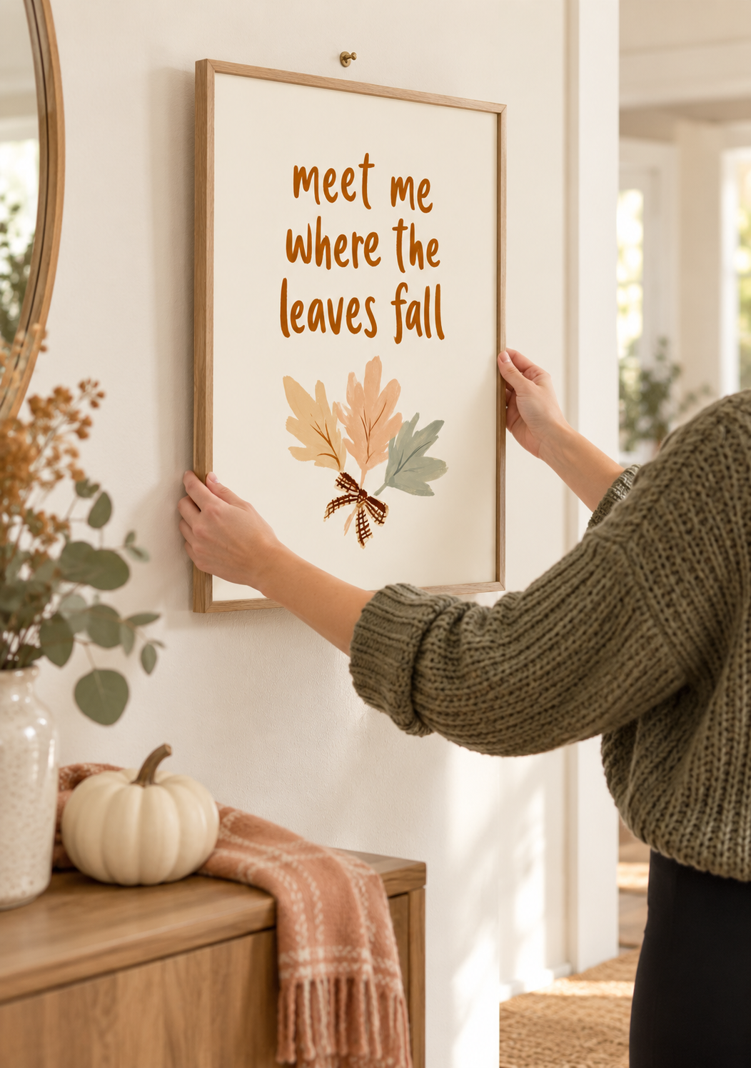 Hanging a Framed Autumn Print.png