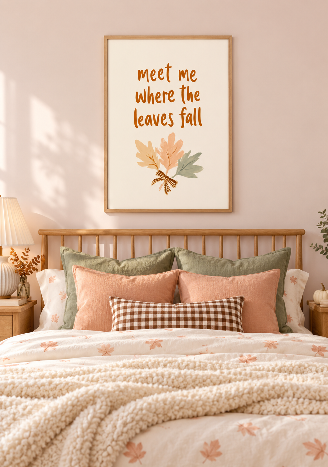 Autumn Leaves Above a Cozy Bed.png