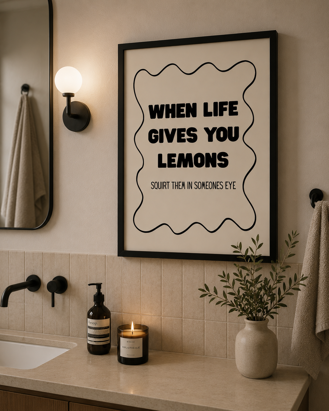When Life Gives You Lemons, Squirt Them In Someone's Eye
