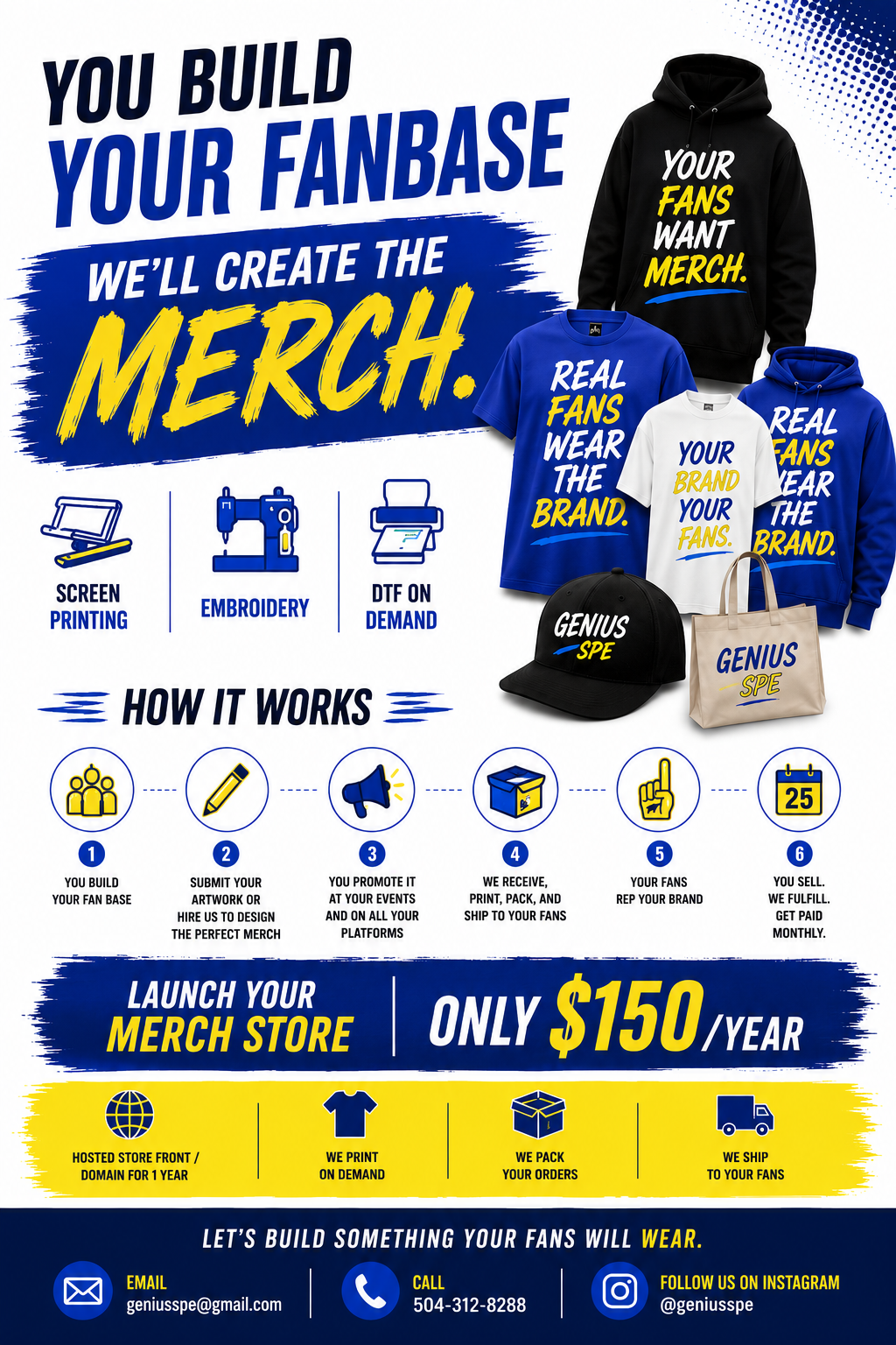Launch Your Merch Store