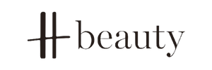 Logo with a stylized cross and the word 'beauty'