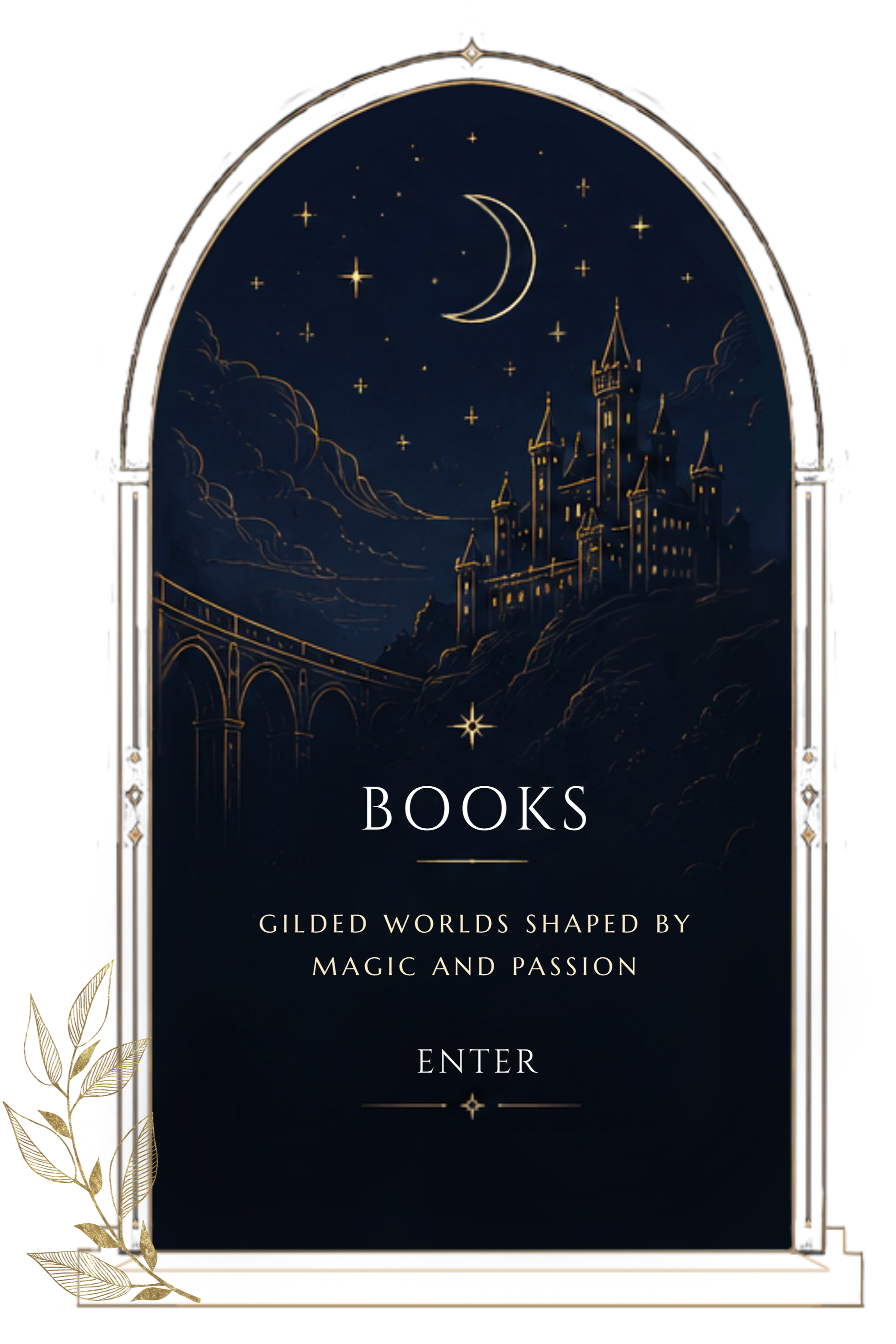 Books — Gilded worlds shaped by magic and passion. Explore Adi Denner's novels.