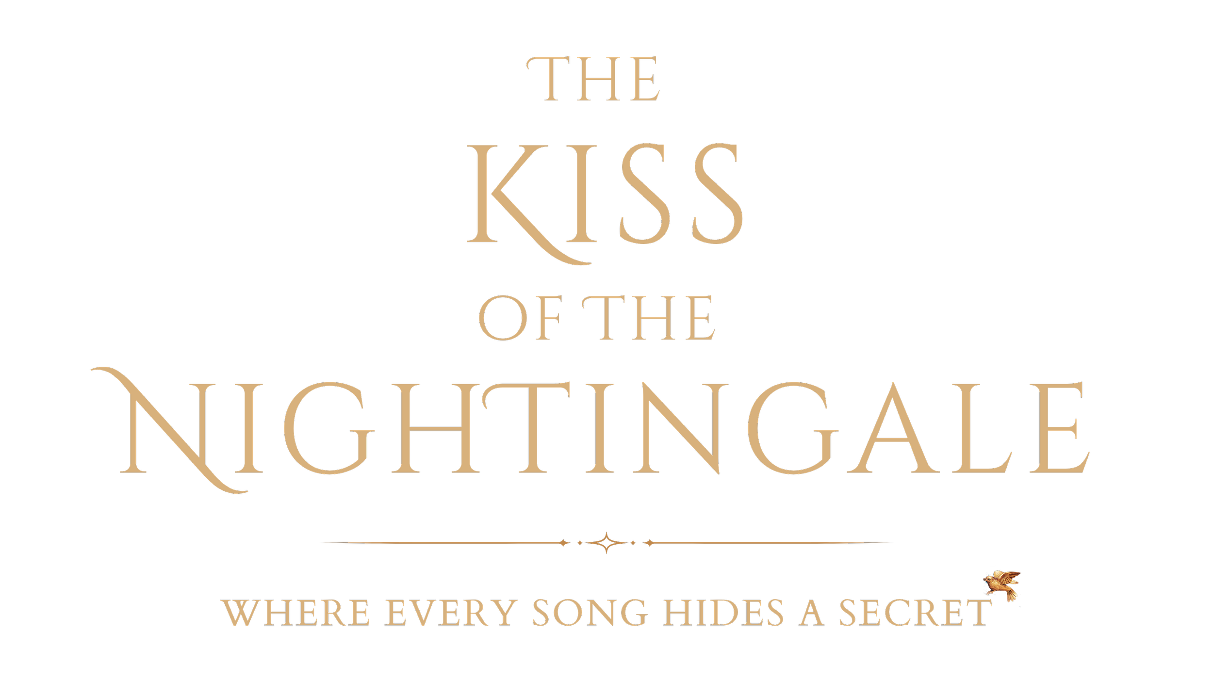 A header reading- The Kiss of The Nightingale - where every song hides a secret