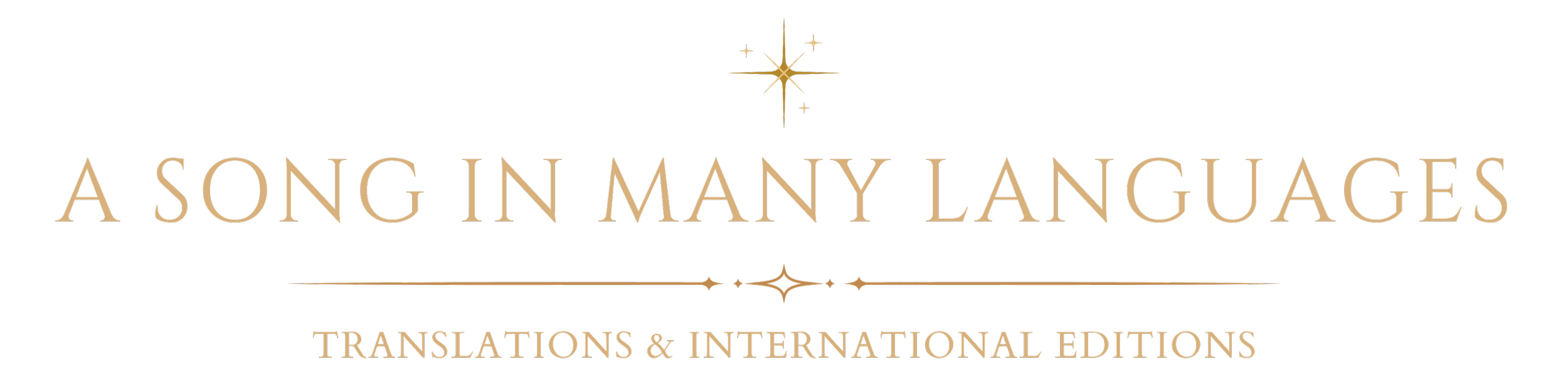 A Song in Many Languages — Translations and International Editions