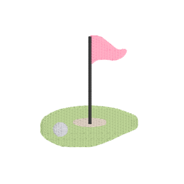 Golf Hole Girl