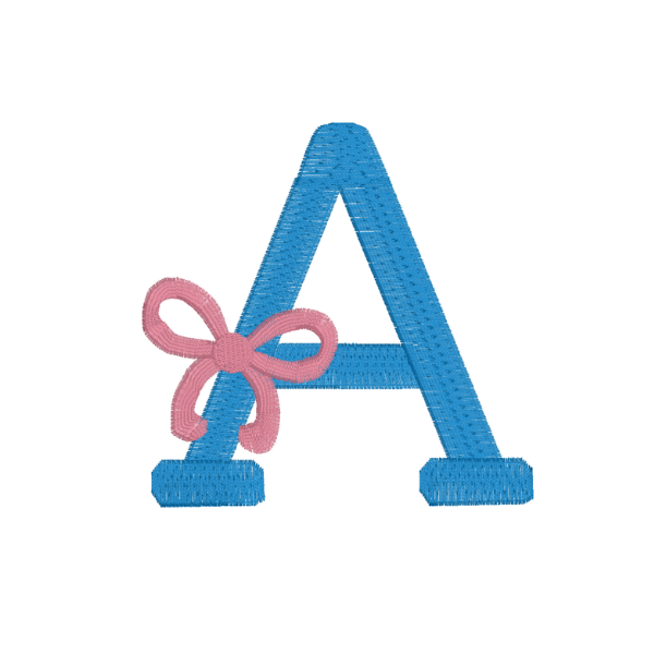 Single Letter Bows