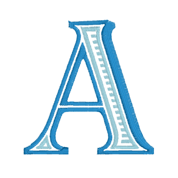 Ribbed Letter