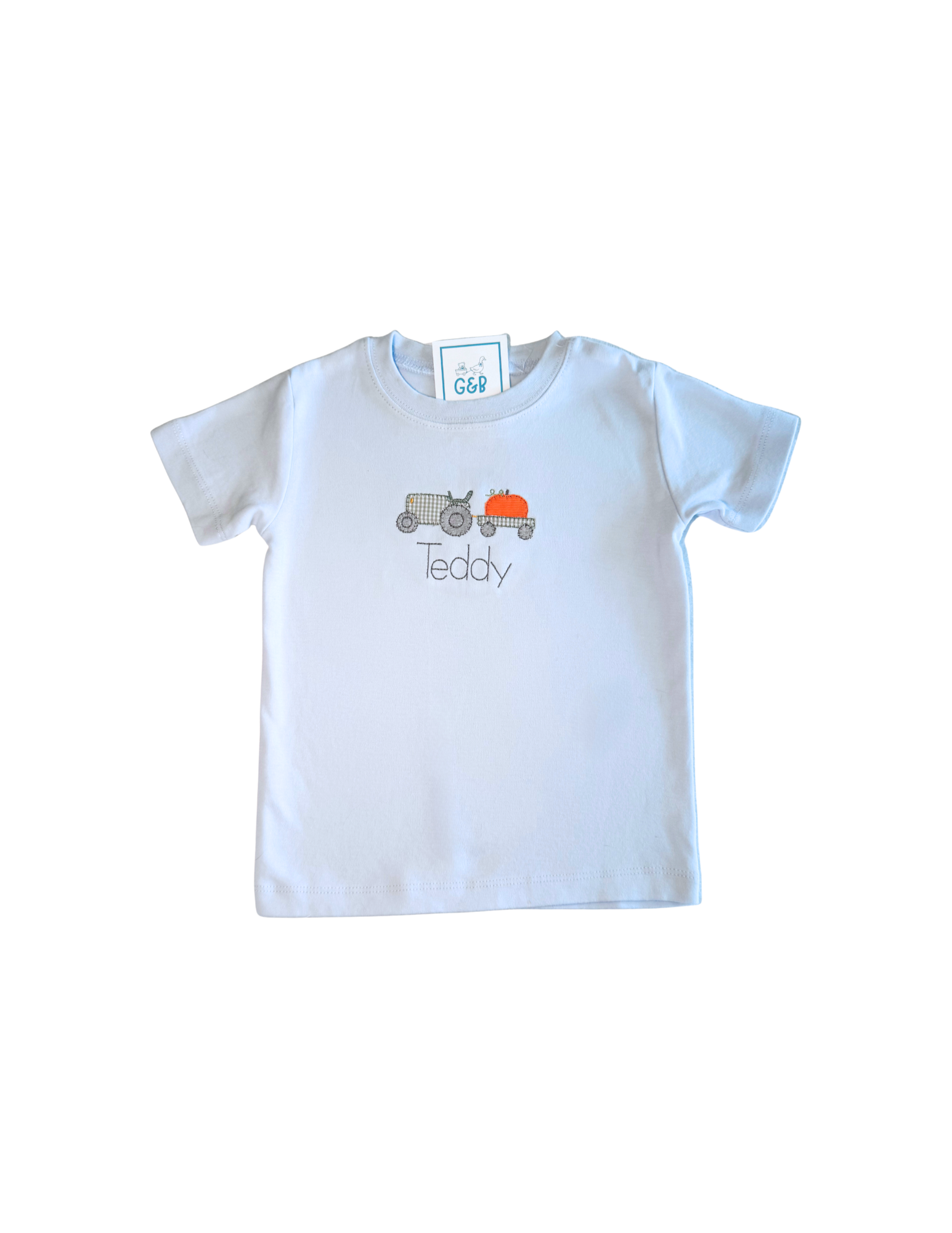 Boys’ Fall Tractor Appliqué Tee