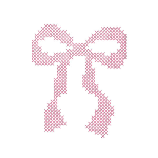 Bow Crosstitch