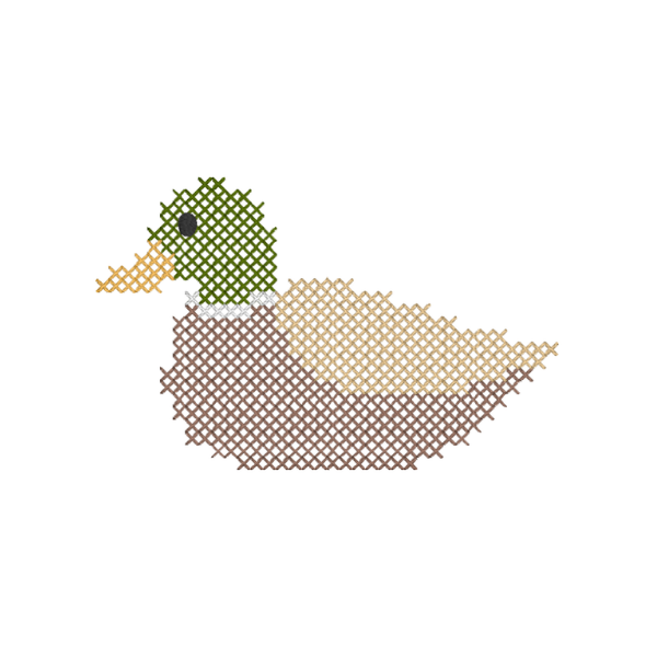 Mallard Crosstitch