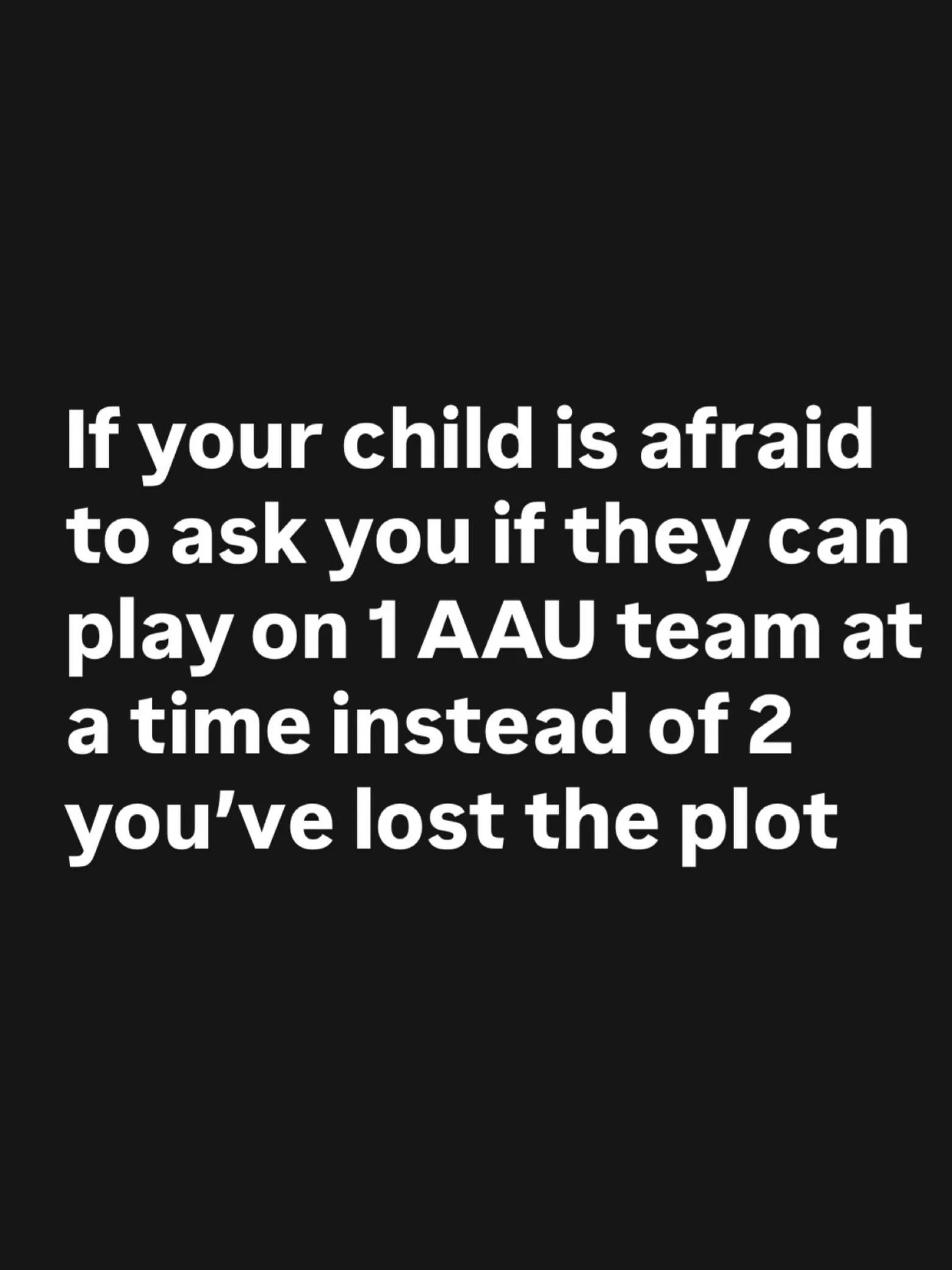 Who&rsquo;s it for? 

Maybe check in and see what they want? 

And not the kind of check-in where they feel like there&rsquo;s really only one acceptable answer. 

#coach #athlete #strengthandconditioning #sport
