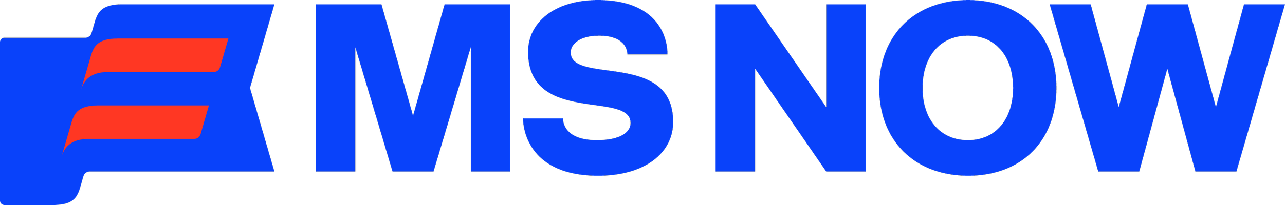 MSN Now logo with blue and red design.