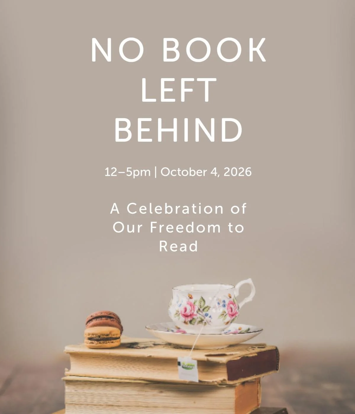 No Book Left Behind 2026
