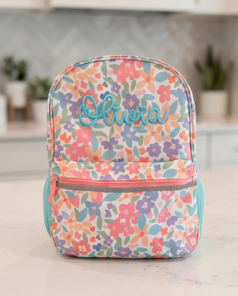 Took a simple $5 Target backpack and gave it a major glow-up! ✨ bring me your backpack and I can add custom 3D puff embroidery to it! Lunch boxes too! Drop a name you want to see next! 👇
#NewRelease #CustomBackpack #EmbroideryArt #BackpackMakeover #