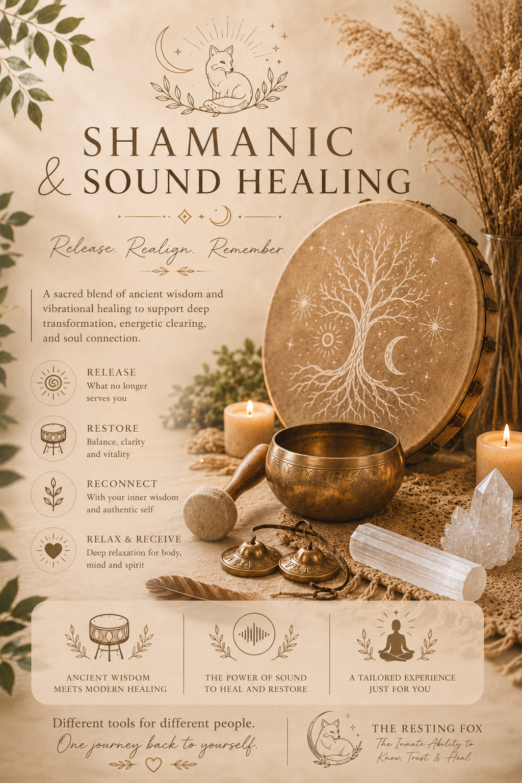 Shamanic & Sound Therapy Combination Package