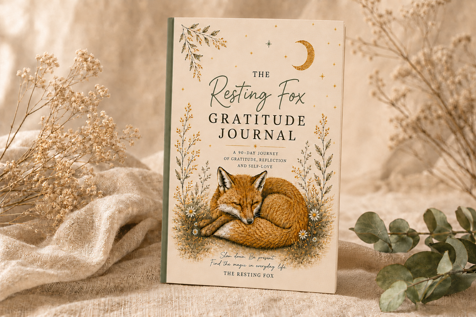 The Resting Fox Gratitude Journal