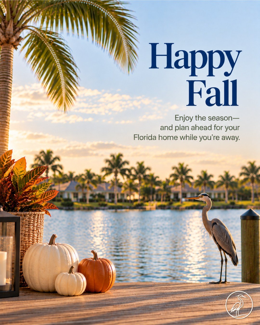 🍂 Happy Fall from Corkscrew Home Watch!

Fall looks a little different here in Southwest Florida. 🌴 While the seasons may change, many homeowners are also starting to think about upcoming travel and time away from their Florida homes.

If another d