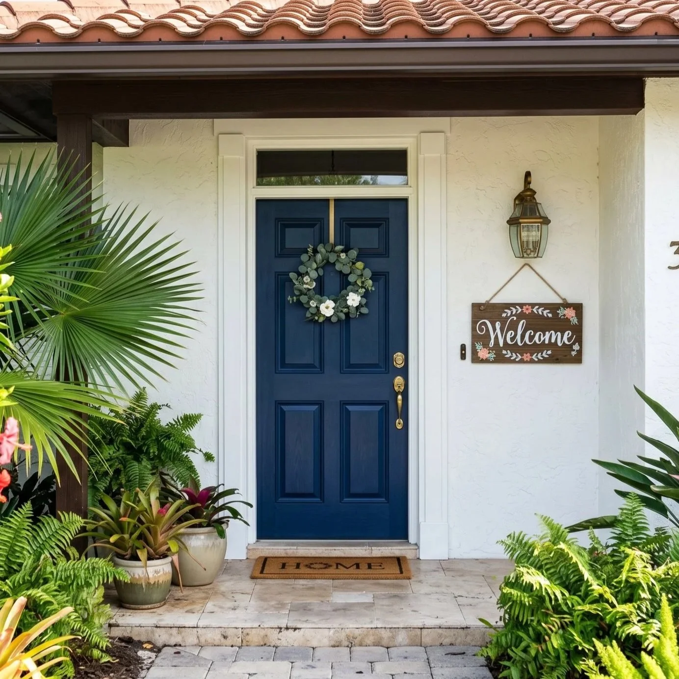 Southwest Florida seasonal home monitored by a professional Home Watch service in Estero, Florida.