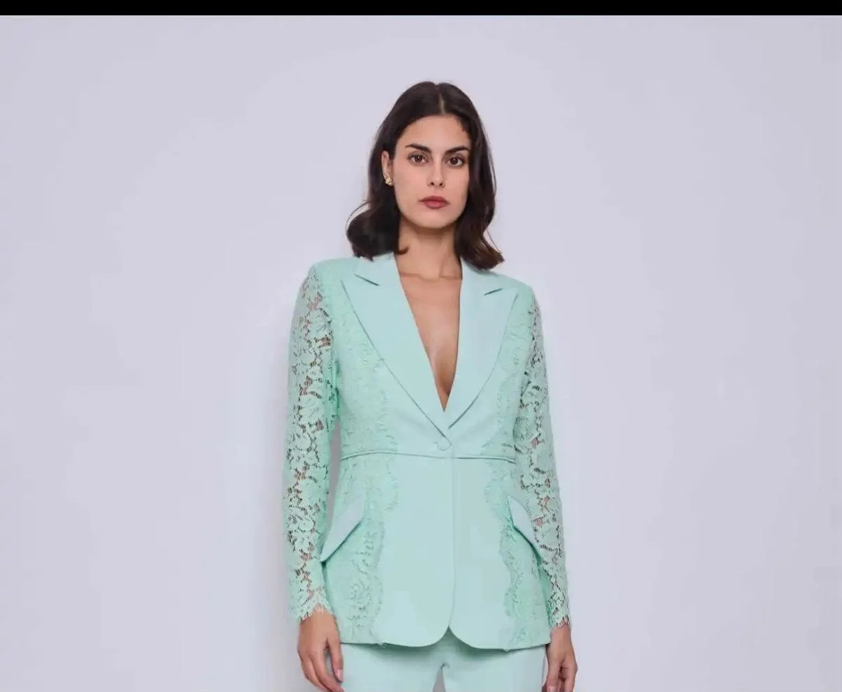 Celeste Mint Blazer