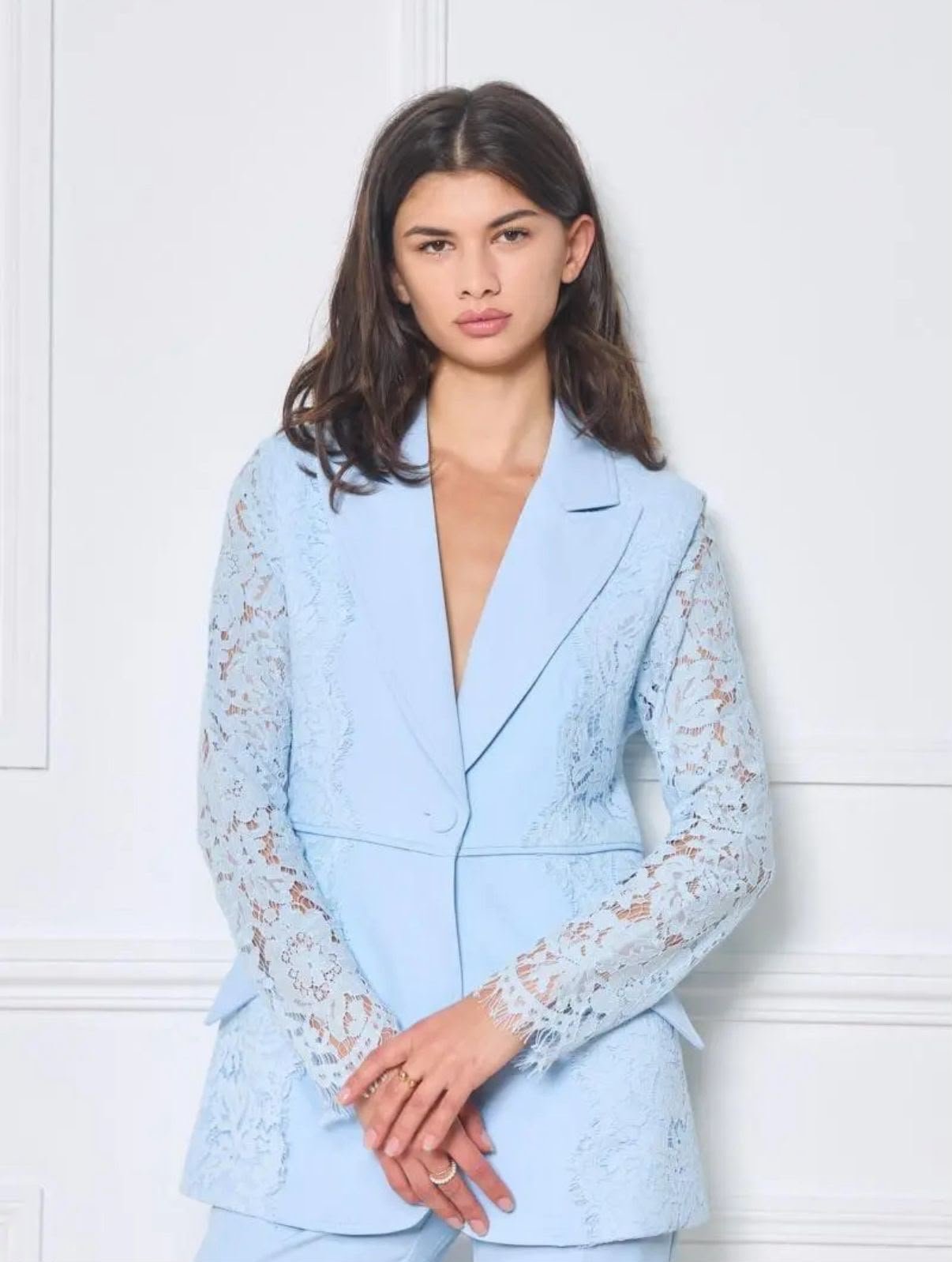 Celeste Blue Blazer