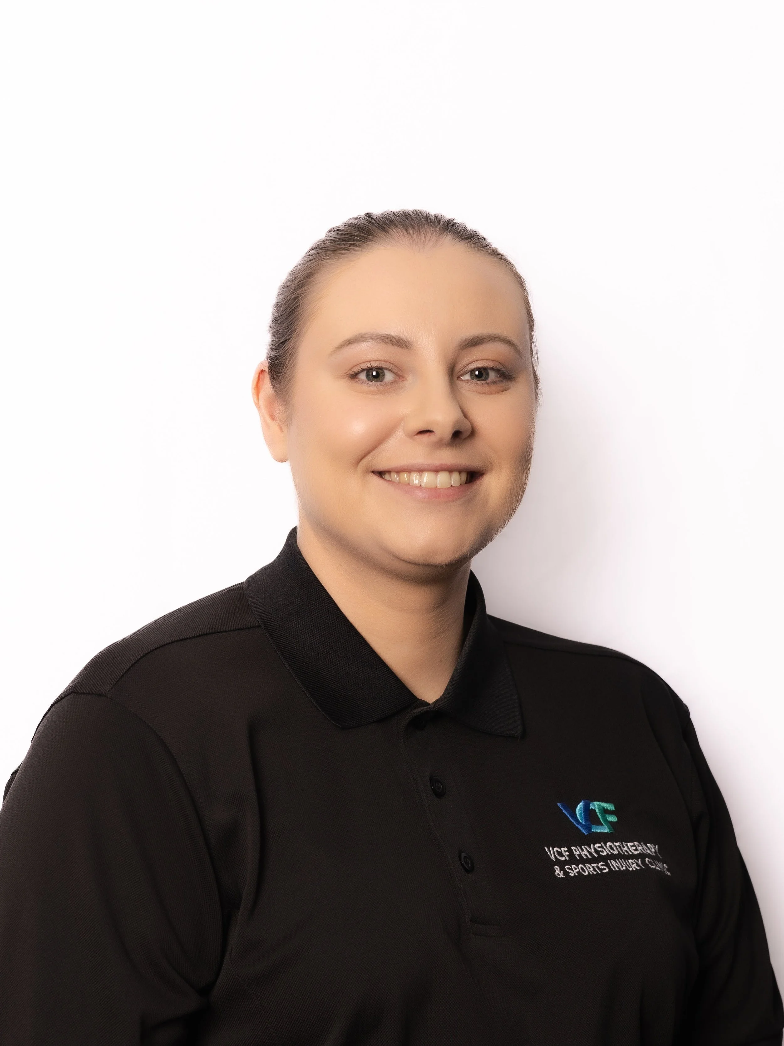 Portrait of Becci Collier, senior physiotherapist