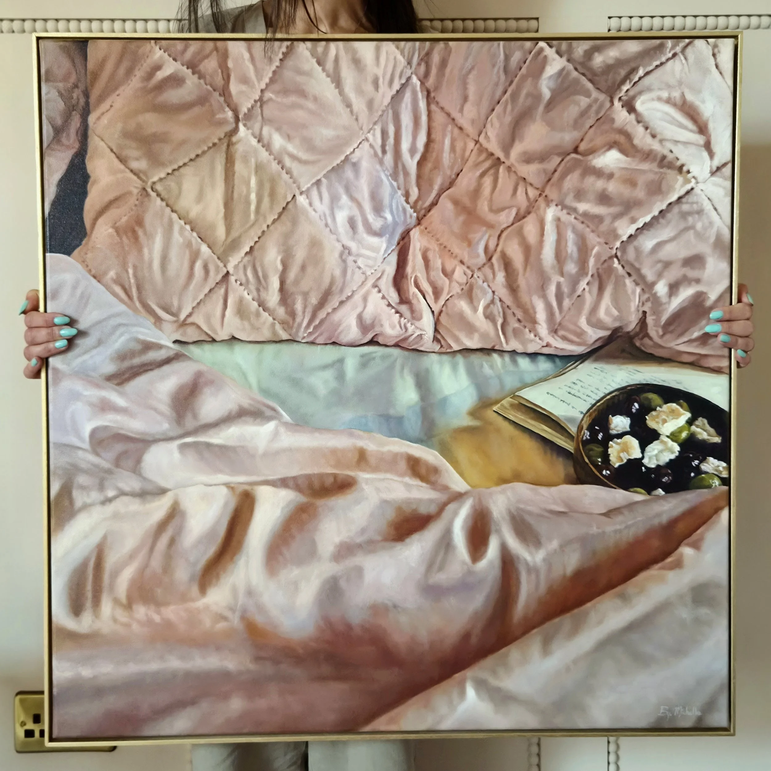 'An Invitation' Oil on Canvas 80cm x80cm
