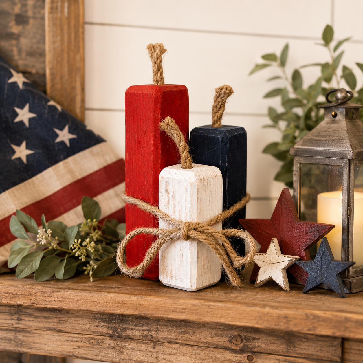 Rustic Wooden Firecracker