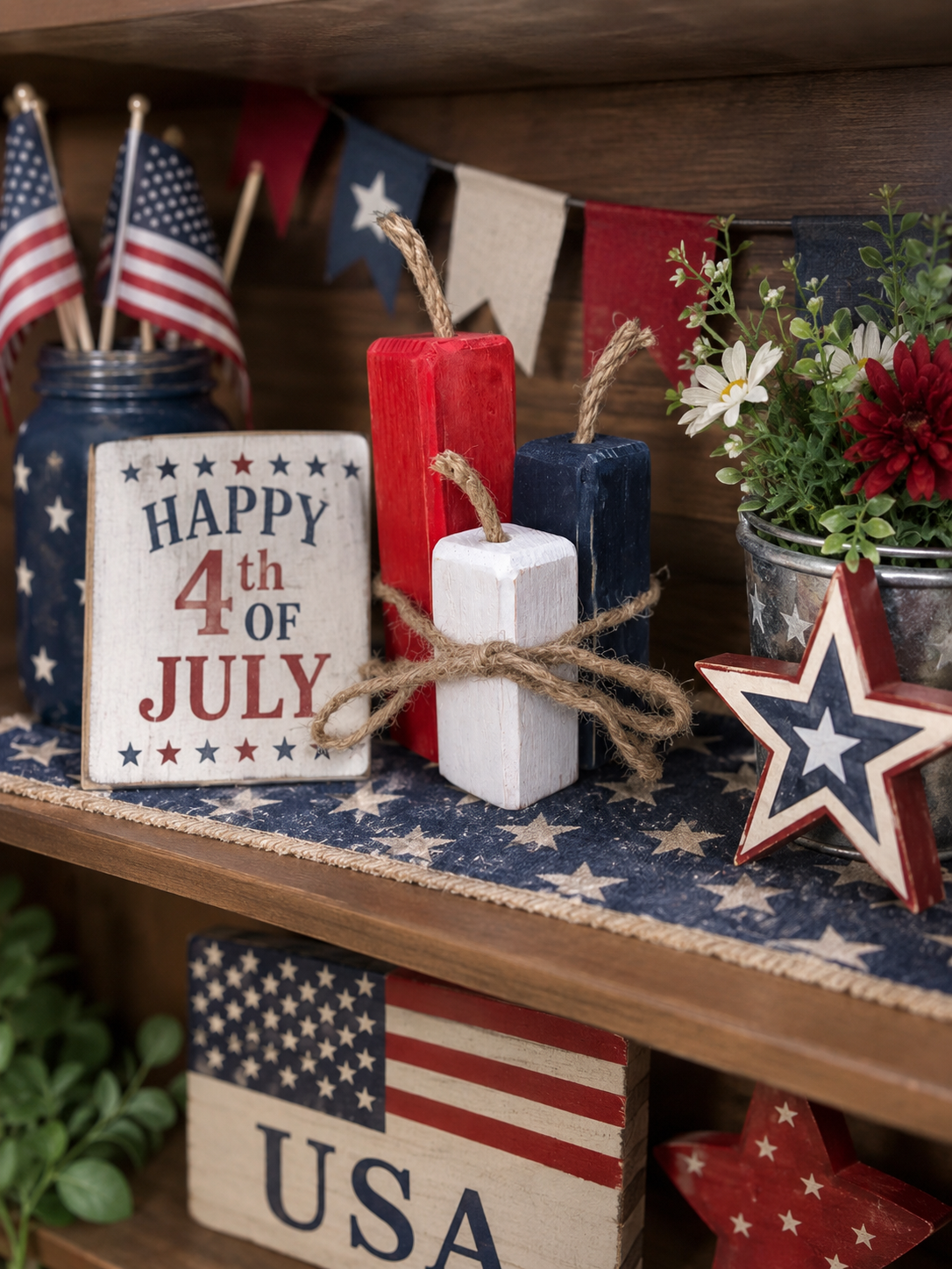 Rustic Wooden Firecracker