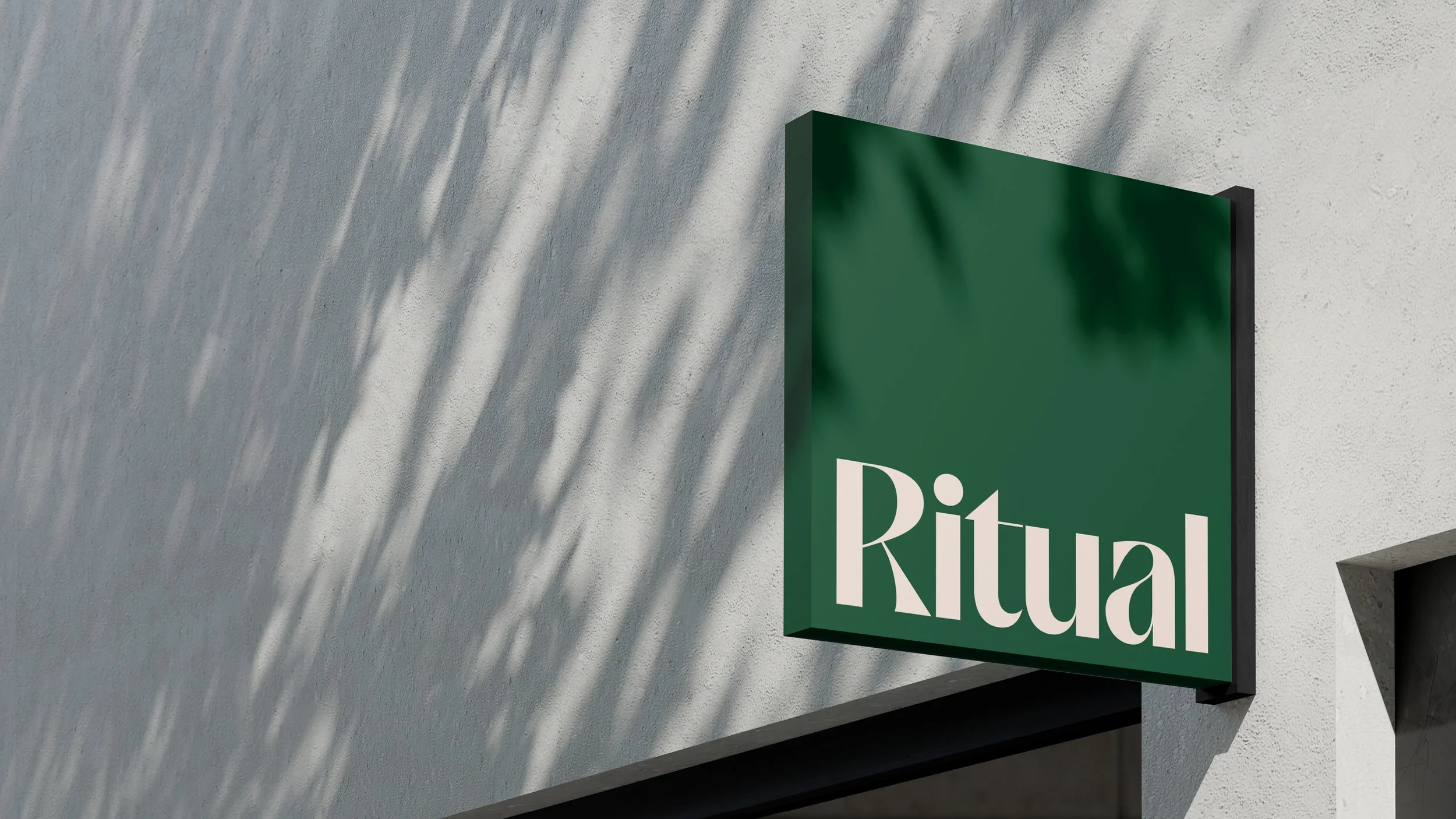 Ritual Coffee Store Signage