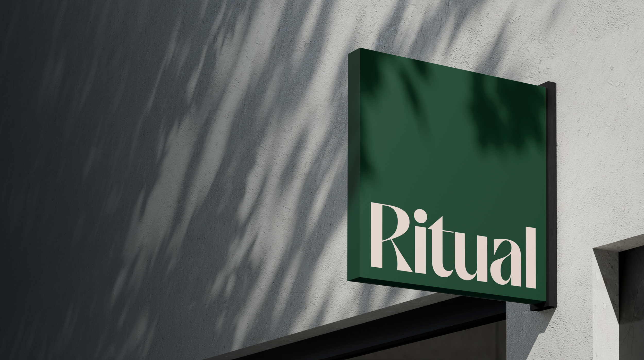 Ritual Coffee Store Signage