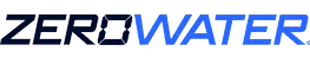 Zero Water logo in black and blue text