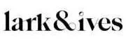 Text reading 'lark & ivies' in black font on a white background.