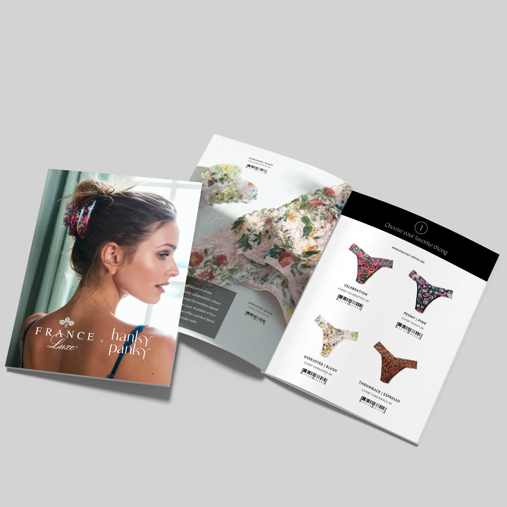 France Luxe x Hanky Panky Collaboration Lookbook