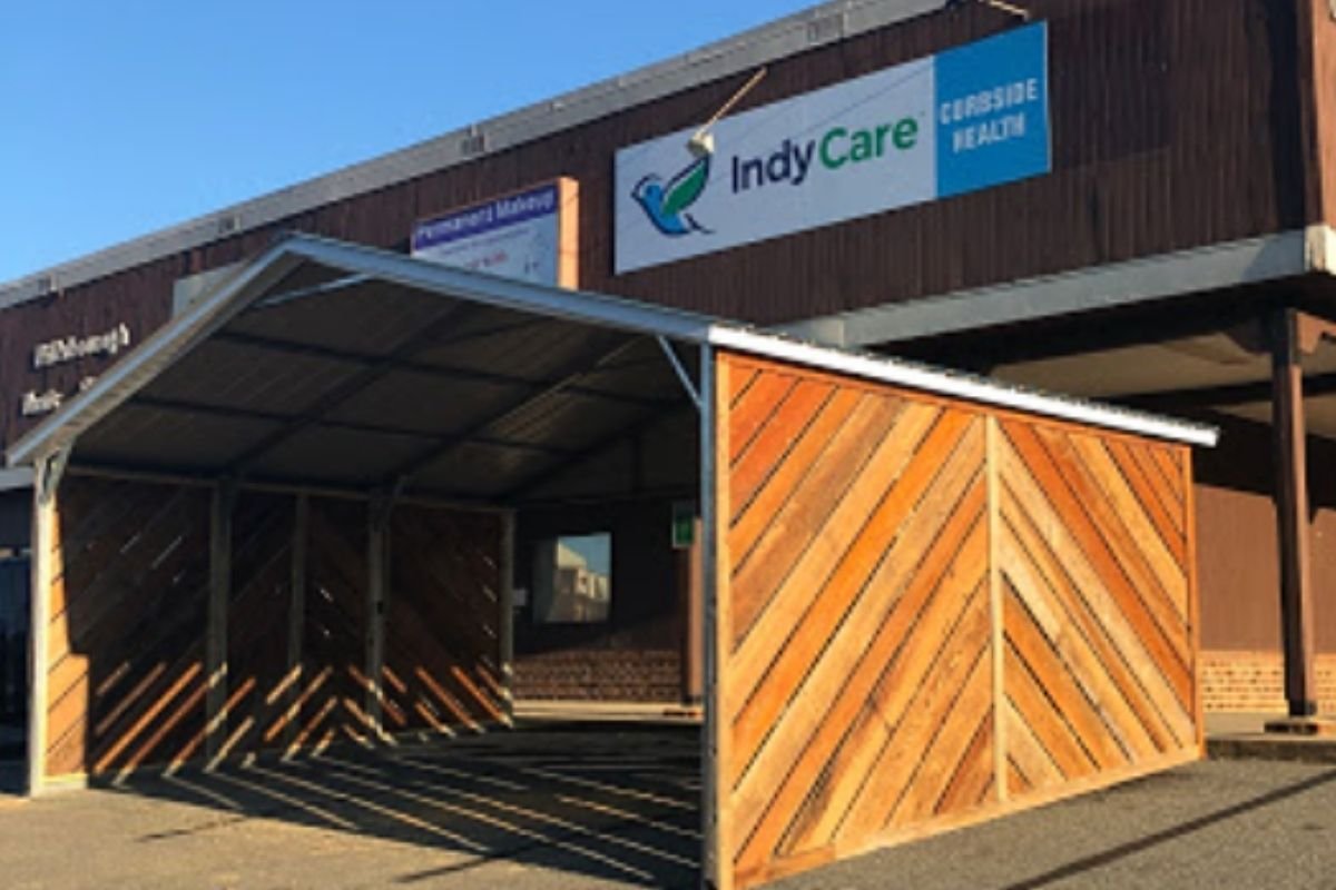 They curbside care clinic at IndyCare in Kannapolis
