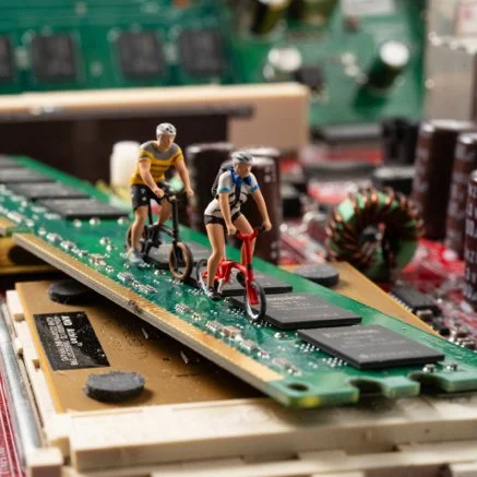 Cycling on the information superhighway 