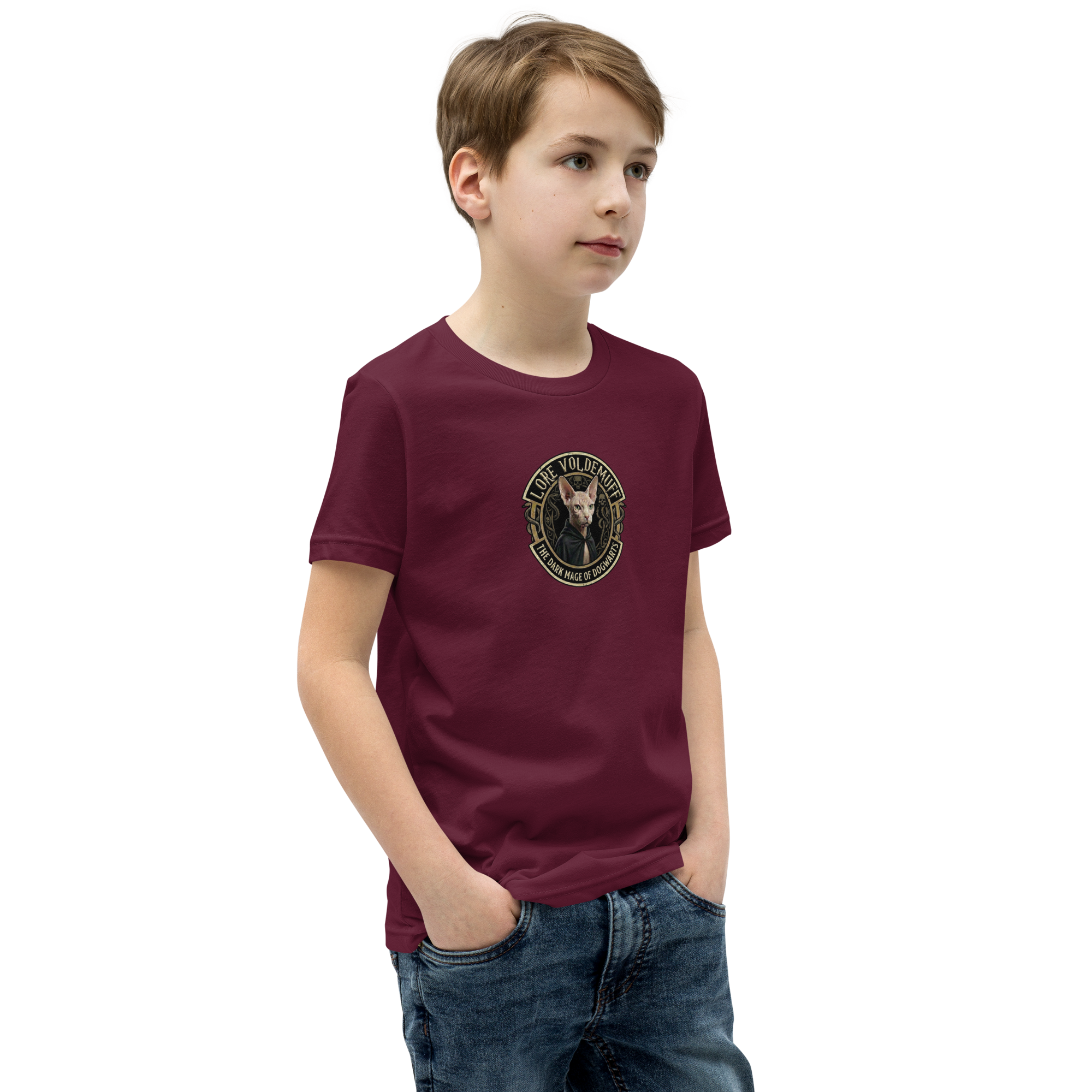 youth-staple-tee-maroon-right-front-6a761807a0efe.png