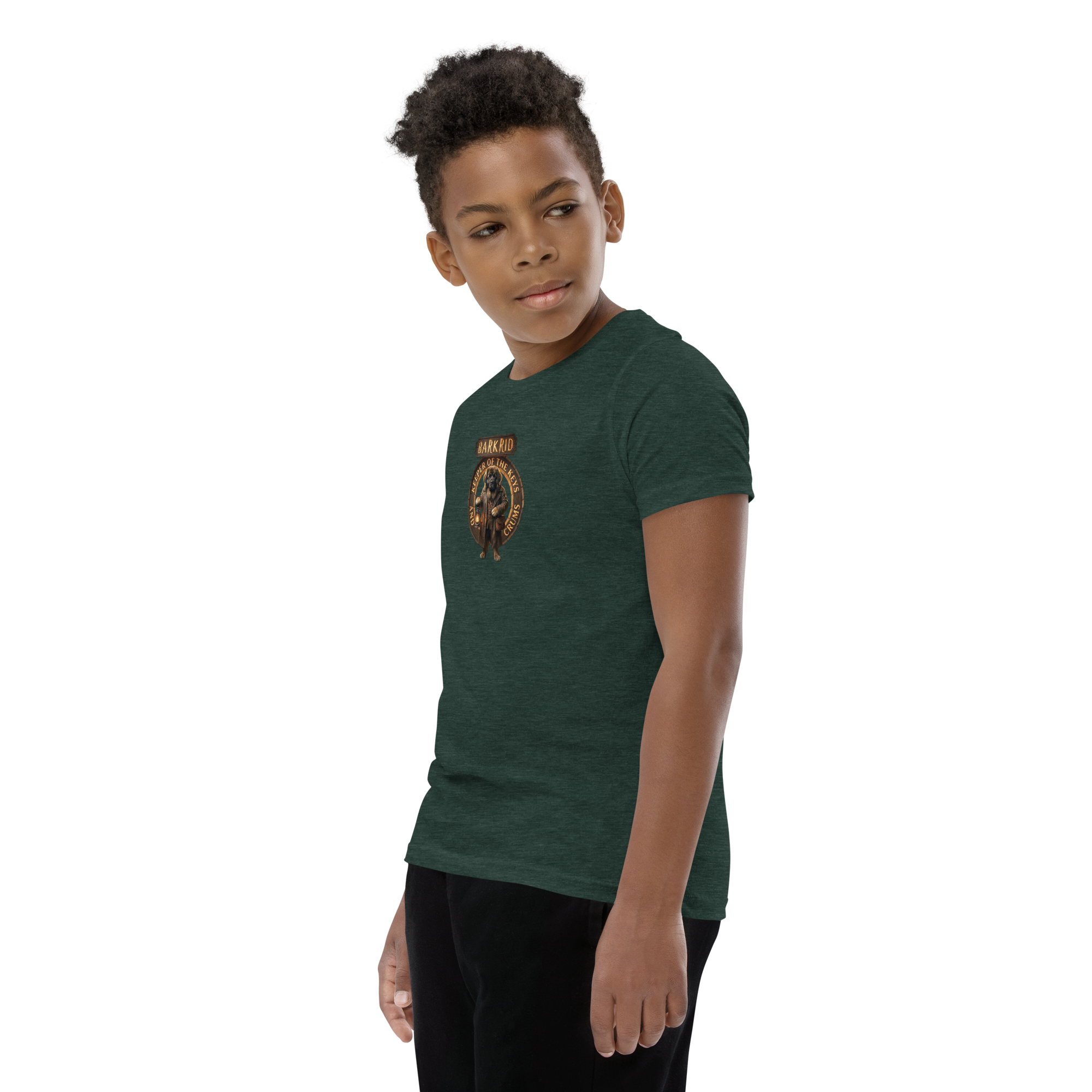 youth-staple-tee-heather-forest-left-front-6a60e341b9c3b.png