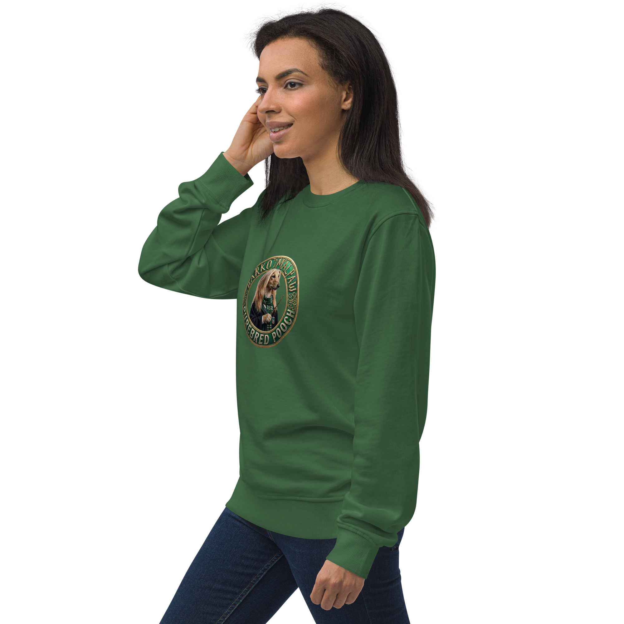 unisex-organic-sweatshirt-bottle-green-left-front-6a60e99022825.png