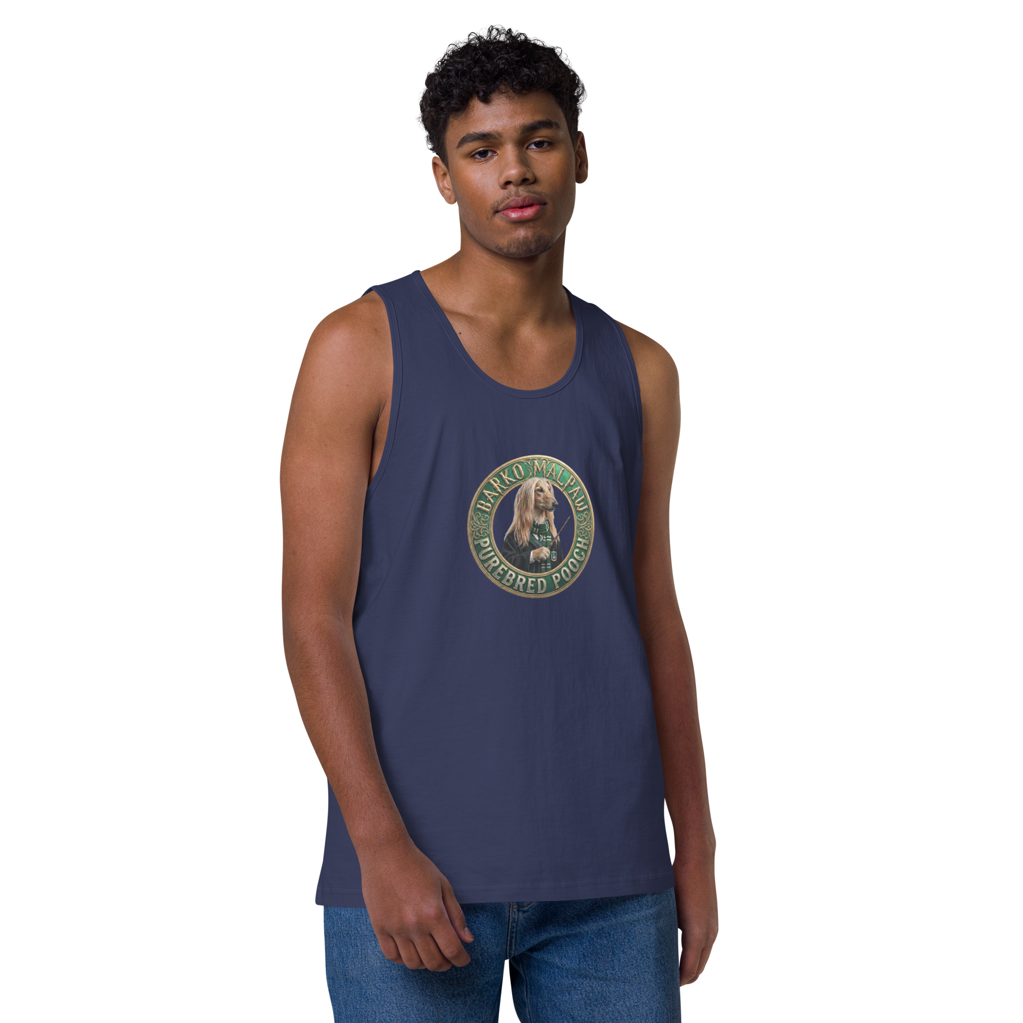 mens-premium-tank-top-harbor-blue-front-6a728605633ce.png
