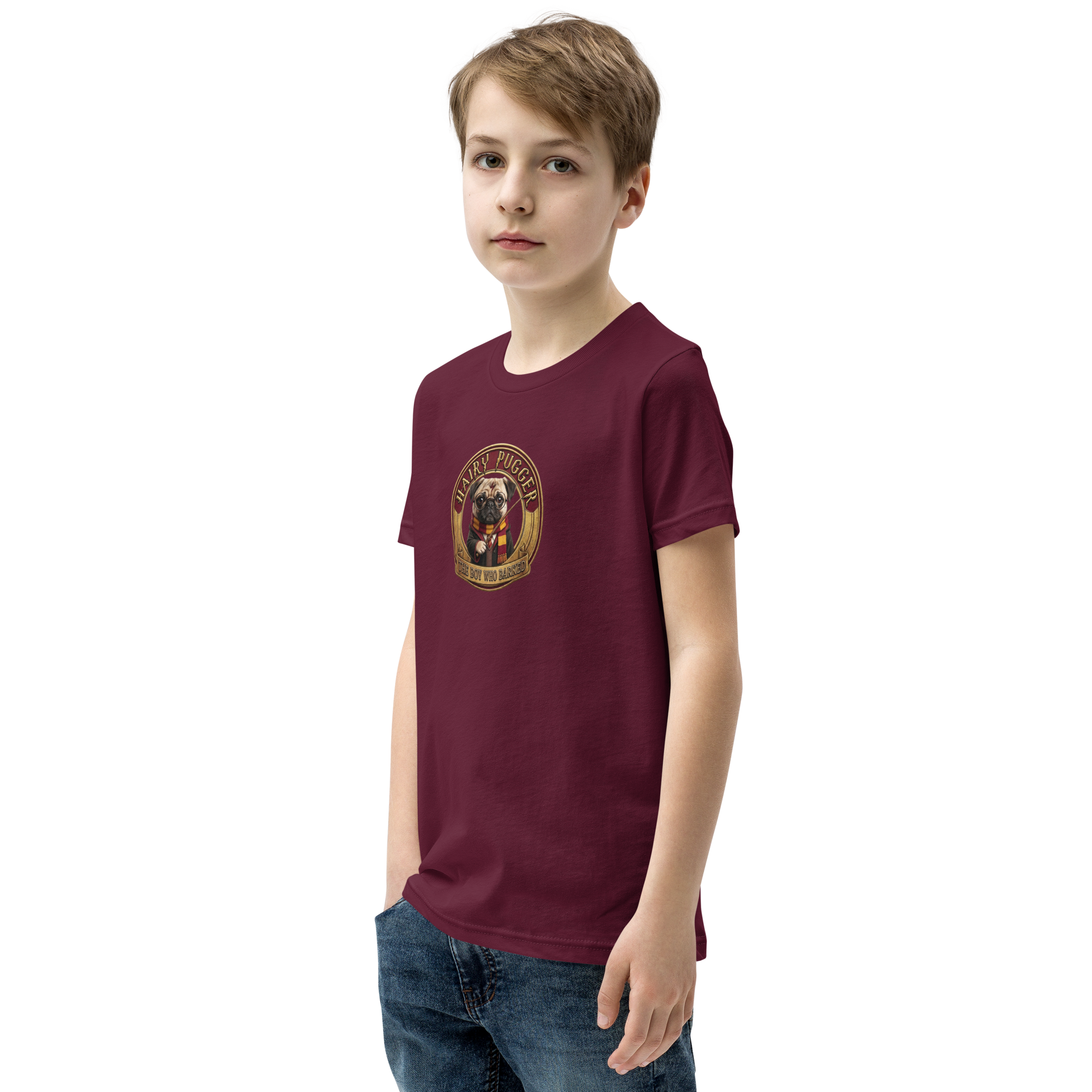 youth-staple-tee-maroon-left-front-6a72154ec3c12.png