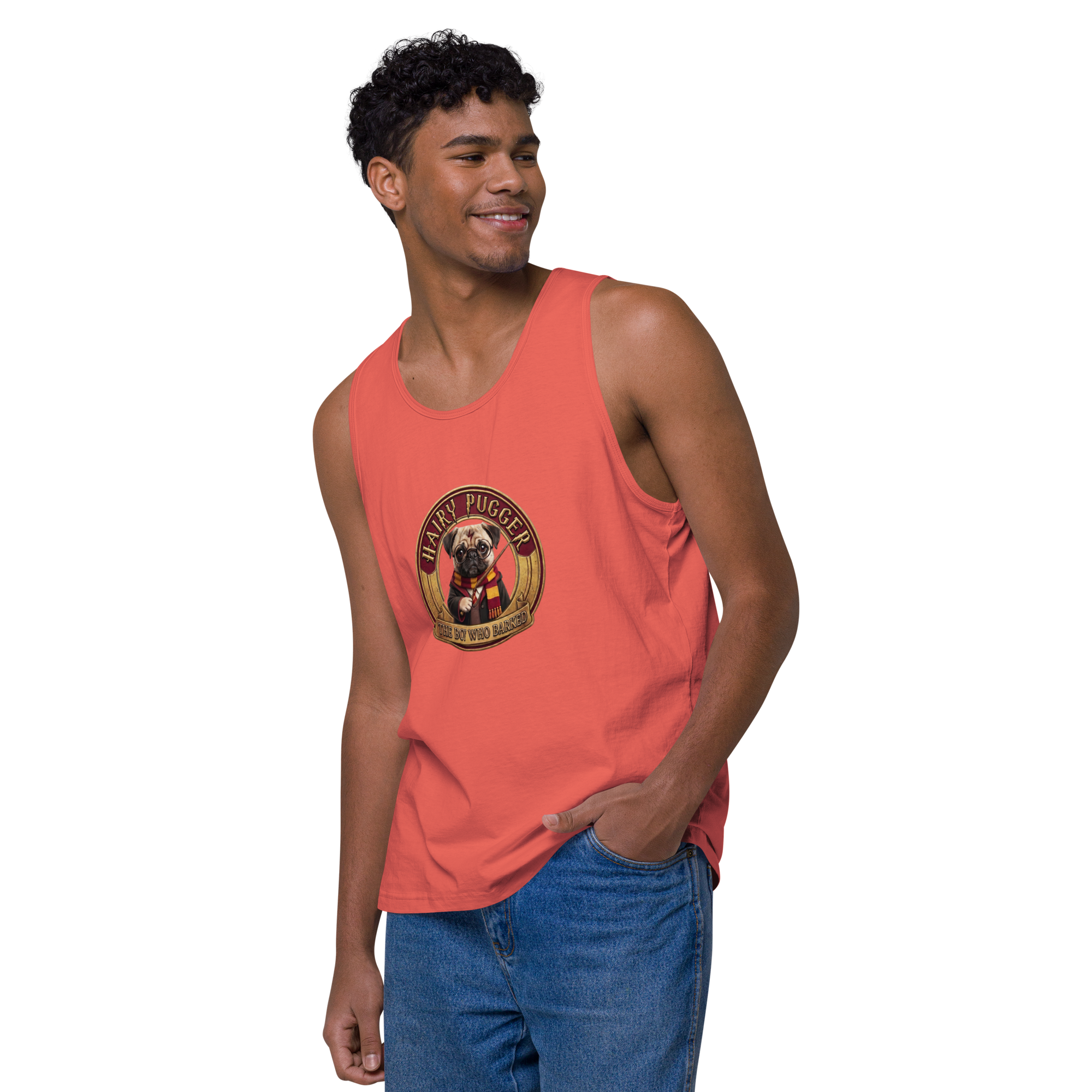 mens-premium-tank-top-coral-left-front-6a6364414877f.png