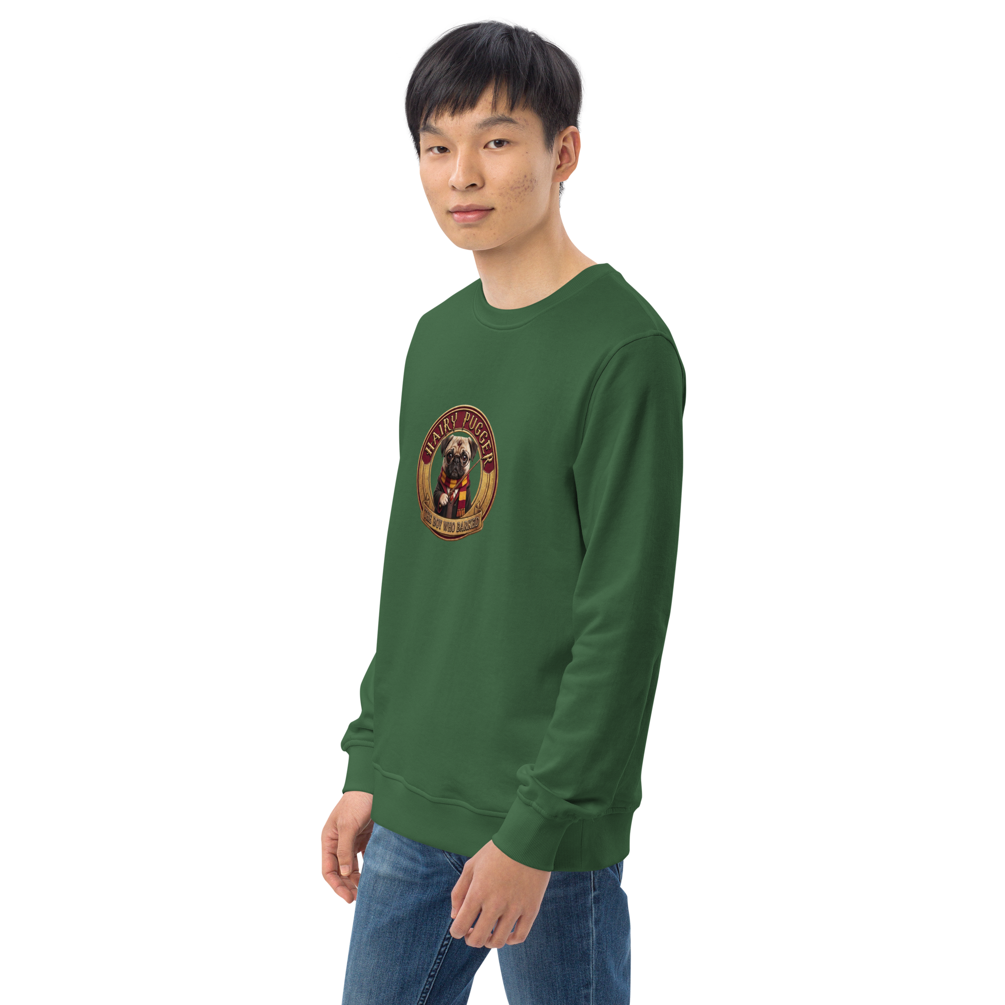 unisex-organic-sweatshirt-bottle-green-left-front-6a640da9501c4.png
