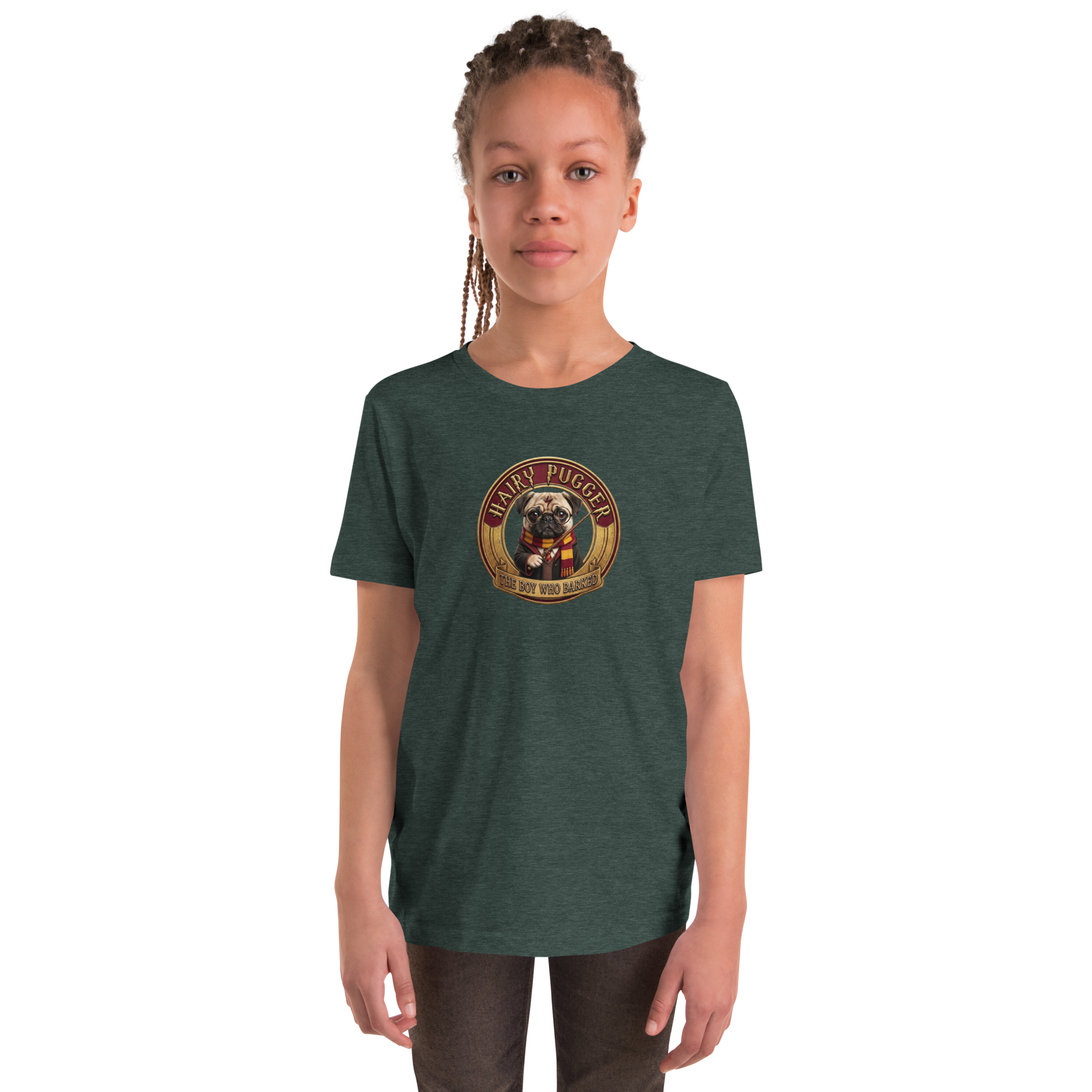 youth-staple-tee-heather-forest-front-6a72154ec53dd.png