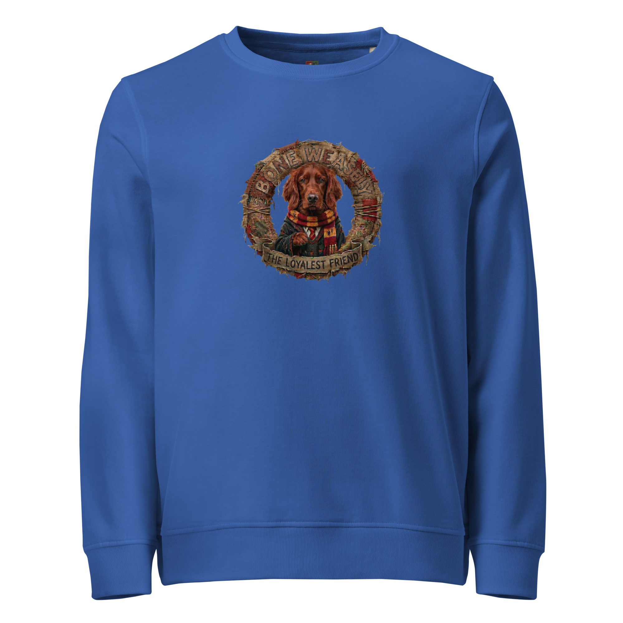 Bone Weasely 🦴 Unisex Organic Sweatshirt